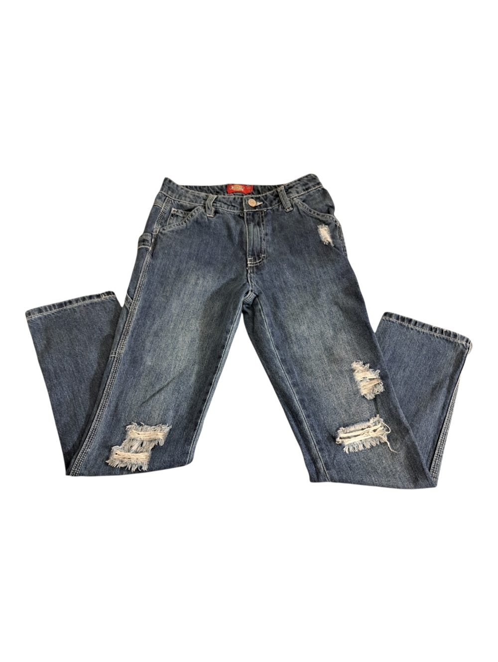 Dickies Girls Distressed Denim Jeans